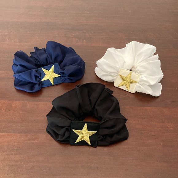 NWOT Elegant Scrunchies-Ponytail Holders-Hair Ties - Set of 3 - Picture 11 of 11